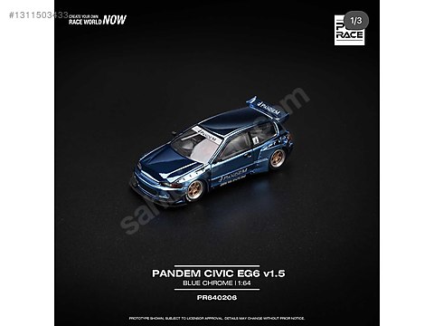 Pop Race Diecast Model 1:64 Honda Araba - 1311503433