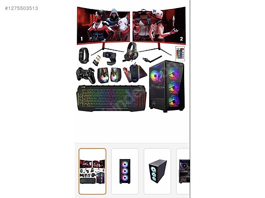 İkinci El ve Sıfır Alışveriş / Oyunculara Özel / Oyun Bilgisayarı / Oyuncu Masaüstü Bilgisayar / Turbox