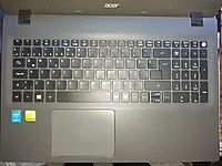 Acer E5-573G-38YY KLAVYE VE KASASI