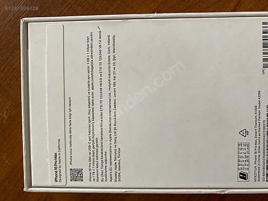 Used & Brand New Items / Cell Phones & Accessories / Accessories / Boş Kutu