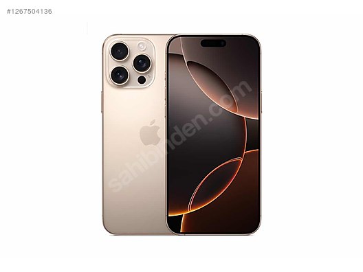 Apple / iPhone 16 Pro Max / iPhone 16 Pro Max Çöl Titanyum 512GB