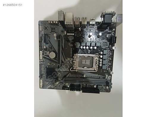 Gigabyte H610M H V2 DDR4 Anakart - Anakart ve Tüm Masaüstü Bilgisayar Parçaları sahibinden.com'da