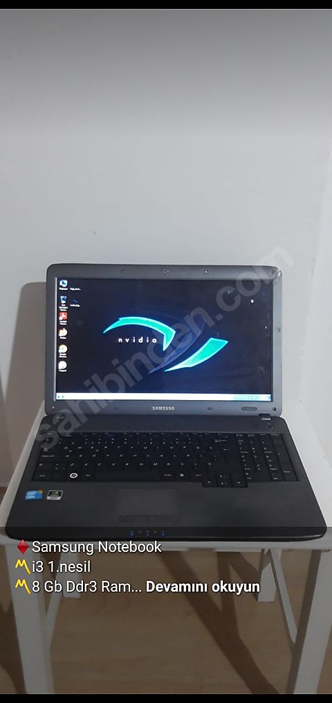 2.el temiz Samsung notebook