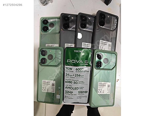 İkinci El ve Sıfır Alışveriş / Cep Telefonu & Aksesuar / Cep Telefonu / Tecno / Pova 6 Pro