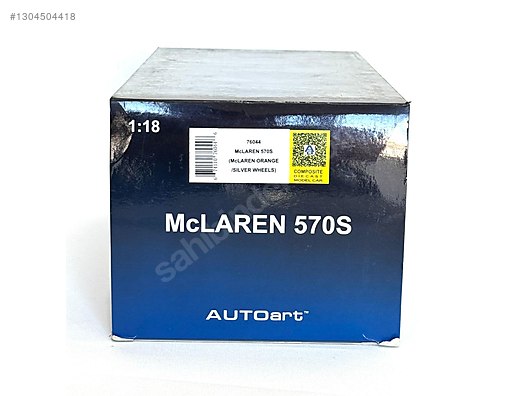 1:18 Ölçek McLaren 570S Coupe 2016 - Autoart on sahibinden.com