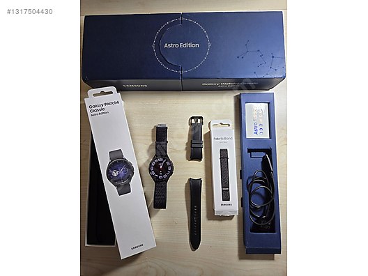 Samsung Galaxy Watch 6 Classic 47MM ASTRO EDİTİON Bol Ekstralı