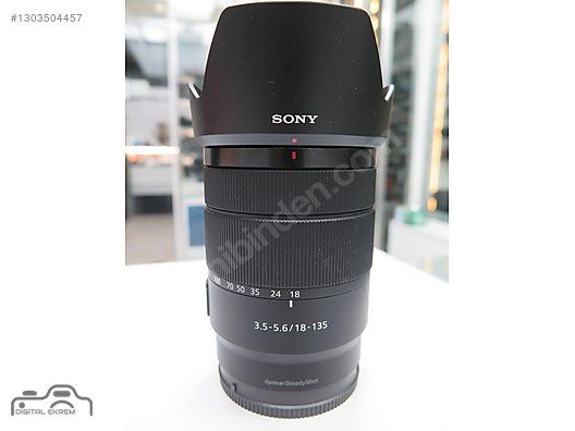 Lenses / SONY 18-135 F3.5-5.6 SIFIR AYARINDA LENS on sahibinden