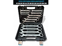 YOFE 13 Parça Cırcır Anahtar Seti Chrome Vanadium, Profesyonel #1279504489