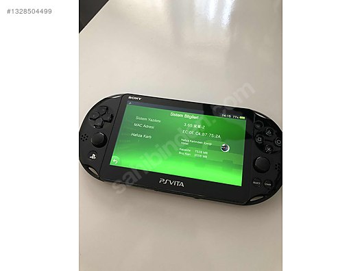 PSVITA 2000 Slim Tertemiz Sorunsuz Jailbreakli Cihaz on sahibinden