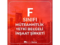 F GRUBU MÜTEAHHİTLİK YETKİ BELGELİ LİMİTED ŞİRKETİ #1283504500