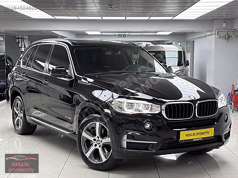 2014 BMW X5 25d xDRİVE PREMİUM 218'HP 170'KM NBT+TABA+CAM+TAVAN+