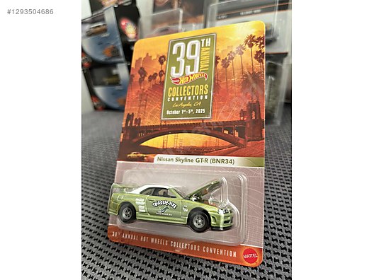 O*i様 Nissan Skyline GT-R (BNR34) コンベンション HotWheels 39th Collectors Convention Nissan Skyline GT-R BNR34 on
