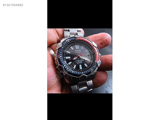 CITIZEN Eco-Drive AIR DIVER'S 200M 稼動品 Citizen / Citizen OXY Air Drive 200 M Eco-Drive Kuvars Erkek Saati