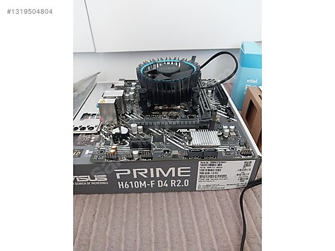 その他 H610M-A D4 + i3-12100F + DDR4 +850W GARANTİLİ ASUS H610M-F DDR4 + i3-12100F AZ KULLANILMIŞ on