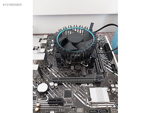 GARANTİLİ ASUS H610M-F DDR4 + i3-12100F AZ KULLANILMIŞ sahibinden