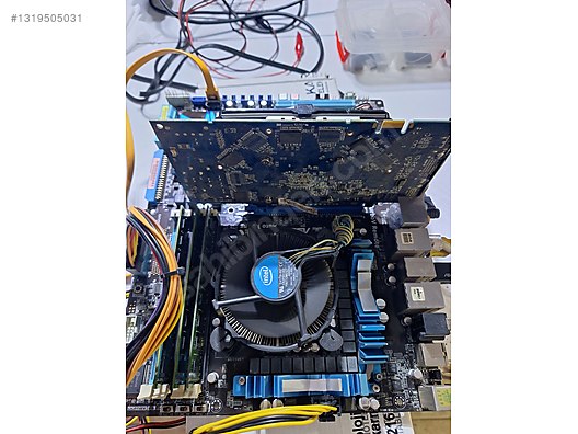 ASUS P7P55D DELUXE ANAKART İŞLEMCİ ekran kartı HDD VE RAM on