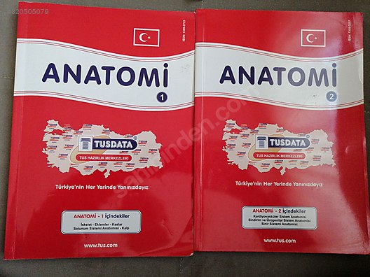 Anatomi Tus Kitabi 2 Cilt Ikinci El Saglik Tip Kitaplari Sahibinden Com Da 820505079