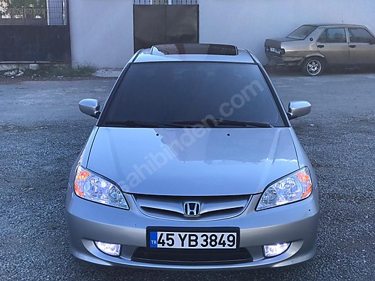 Honda Civic 1 6 Vtec Es 186 Binde Sanruflu Full Paket Es7 At Sahibinden Com 874505081