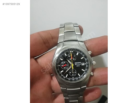 Orient / Orient tt09 chronograp black dial japan on sahibinden.com