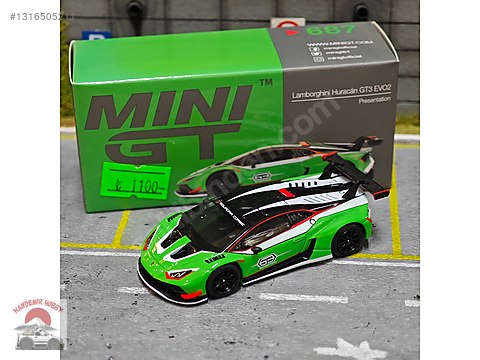 MİNİ GT - 687 NUMARA - LAMBORGHİNİ HURACAN GT3 EVO2 on sahibinden