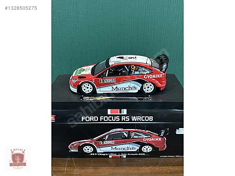 【美品】Sunstar 1/18 Ford Focus WRC（限定品） Sunstar Diecast Model 1:18 Ford Araba - 1328505275