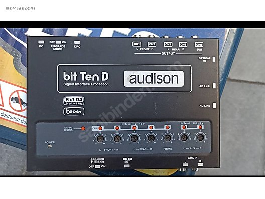 audison bit ten d setup