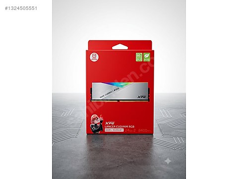 XPG Lancer RGB DDR5 24GB (1x24) 8400MT/s CUDIMM Kutulu / Fatur