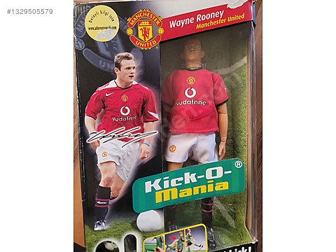 Manchester United Wayne Rooney Figürü Sıfır - 1:10 Hareketli