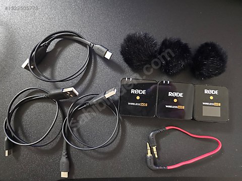Sıfırdan Farksız Rode Wireless Go II(Dual) sahibinden.comda