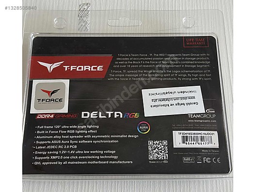 T Force DDR4 Ram 8+8 on sahibinden.com - 1328505840