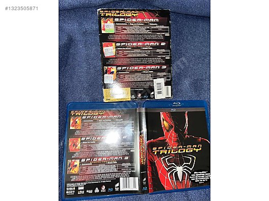 Man DVD・Blu-rayまとめ売り Spider-man trilogy blu-ray set - Yabancı Blu-ray Filmler