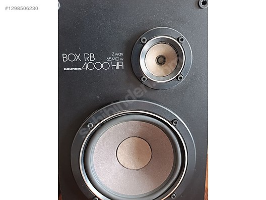 Grundig Box R&b Grundig BOX RB-4000 Hapörlör - İkinci El Grundig Set Hoparlörü Hoparlör ...