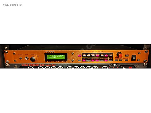 BOSS GX700 RACK PROCESSOR - EFFECTS UNIT - Prosesör ve Diğer