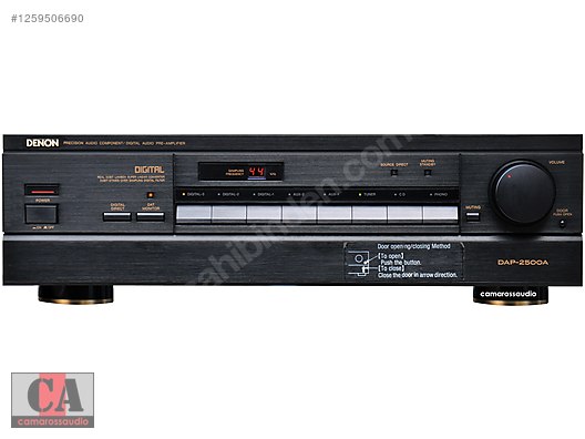 Denon / Denon DAP-2500A Preamplifier / DAC / XLR / FONO on