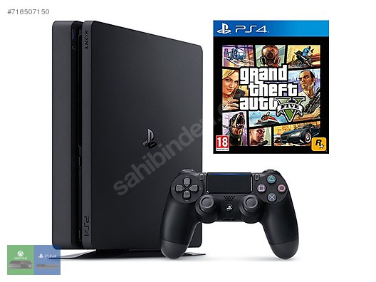 Sony Ps4 Slim 500 Gb Oyun Konsolu V2 Kol Gta 5 Ilan Ve Alisveriste Ilk Adres Sahibinden Com Da 716507150