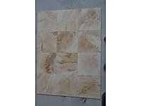 Traverten fayans 1x30.5x30.5 dalgalı