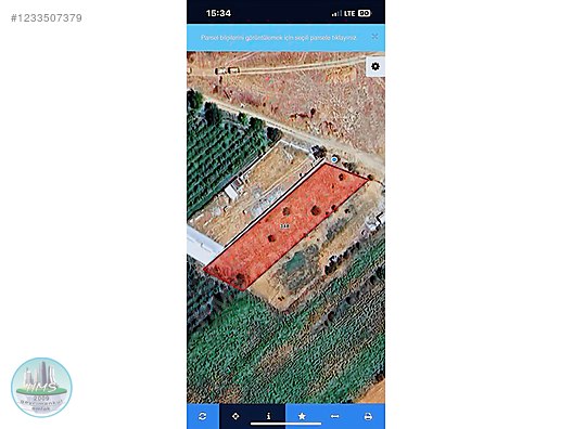 HMS GAYRİMENKULDEN SATILIK BÜYÜKZENGİDE 1360m TARLA #1233507379
