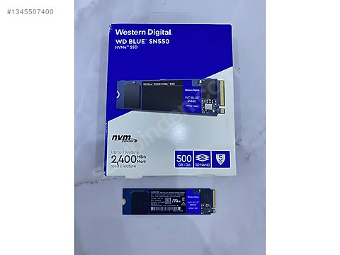 WD Blue SN550 500GB NVMe M.2 SSD sahibinden.comda - 1345507400