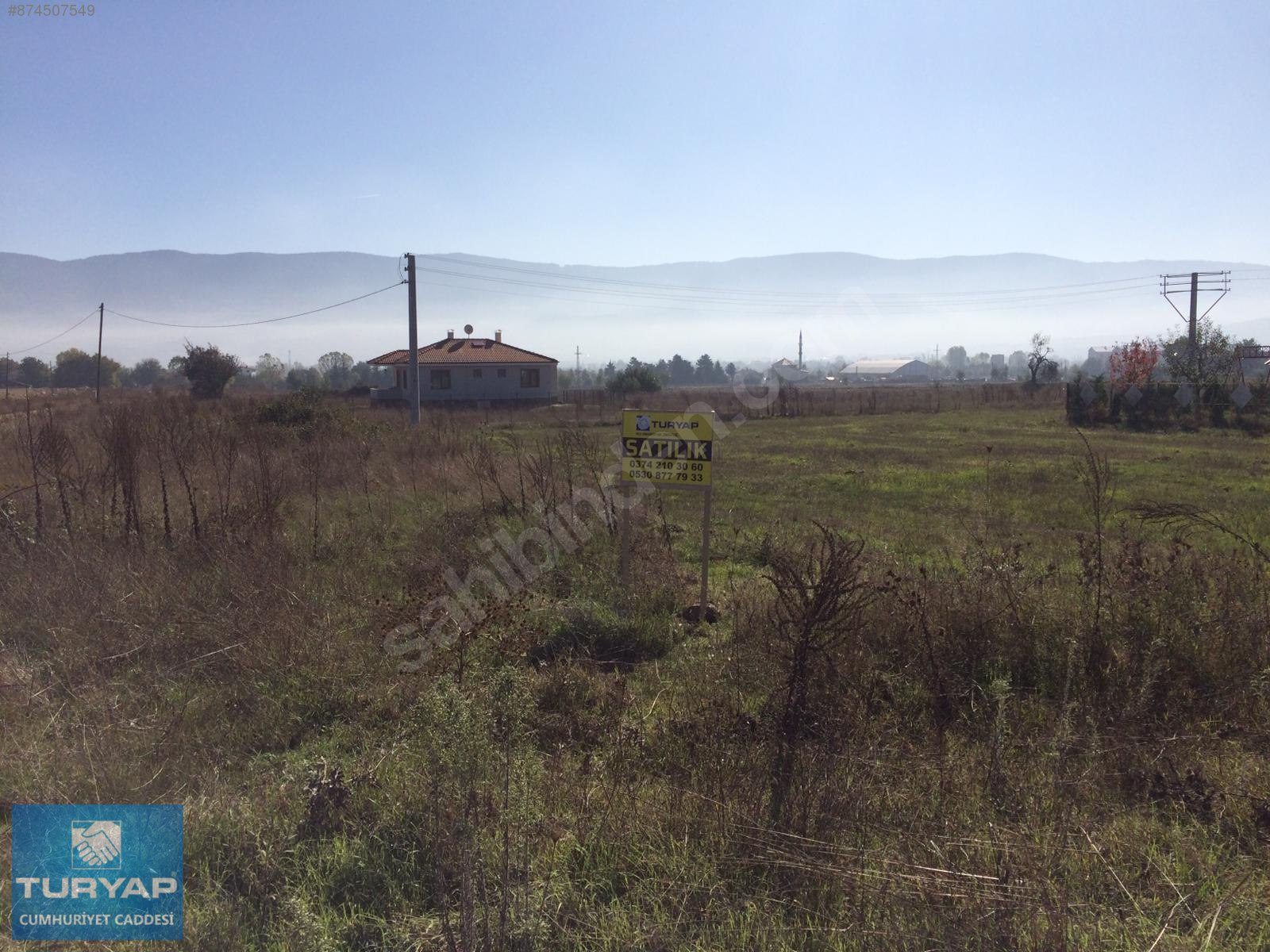 BOLU KASAPLAR MAHALLESİNDE MÜSTAKİL EV VE VİLLA İÇİN UYGUN ARSA