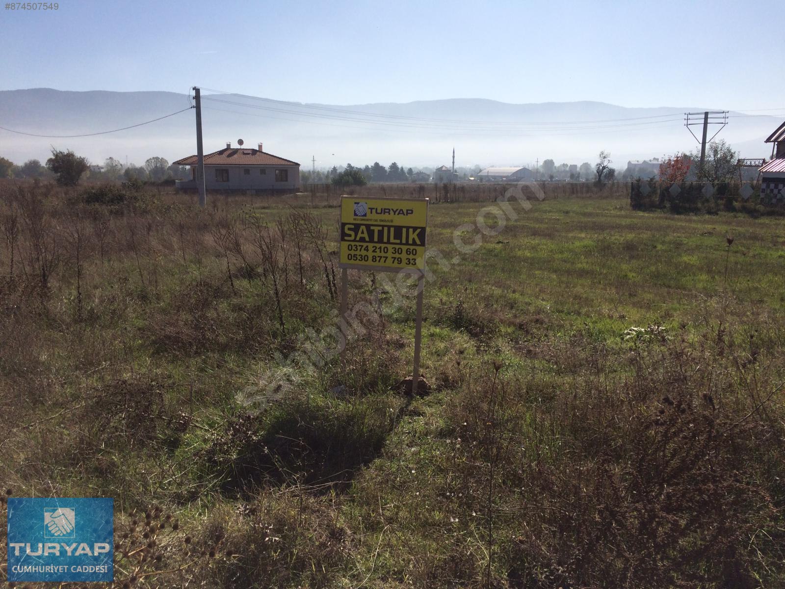 BOLU KASAPLAR MAHALLESİNDE MÜSTAKİL EV VE VİLLA İÇİN UYGUN ARSA