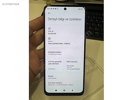 İkinci El ve Sıfır Alışveriş / Cep Telefonu & Aksesuar / Cep Telefonu / Xiaomi / Redmi Note 12
