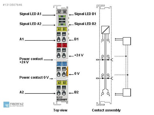 EL5152 2-Channel Incremental Encoder Interface BECKHOFF sahibinden ...