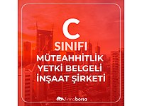 C GRUBU MÜTEAHHİTLİK YETKİ BELGELİ LİMİTED ŞİRKETİ #1283507864