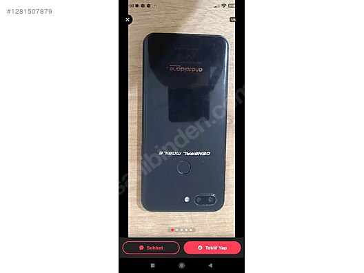 İkinci El ve Sıfır Alışveriş / Cep Telefonu & Aksesuar / Cep Telefonu / General Mobile / GM 9 Pro
