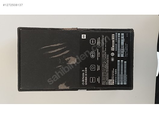 Used & Brand New Items / Cell Phones & Accessories / Cell Phones / Xiaomi / Mi Note 3