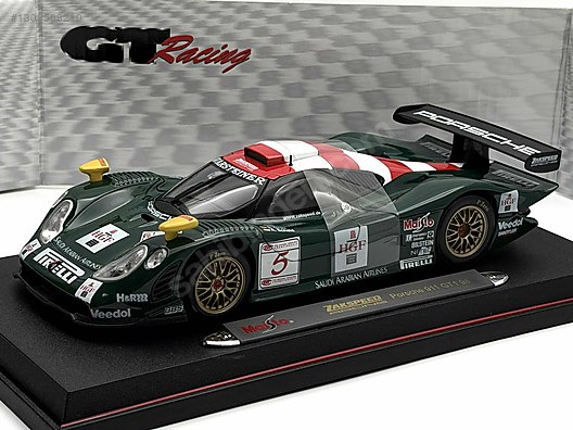 Maisto 1/18 ポルシェ 911 GT1 98　　8/14 Maisto Diecast Model 1:18 Porsche Araba - 1308508210
