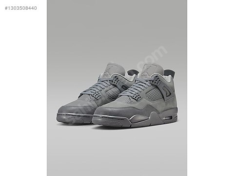 46 Nike Air Jordan 4 Retro SE Wet Cement Paris Olympics - Erkek