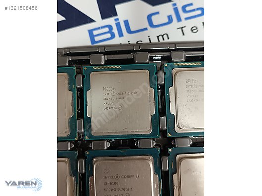 İNTEL CORE i5-4570 DÖRT ÇEKİRDEK 3.20 GHz İŞLEMCİ ADETLİ TRAY
