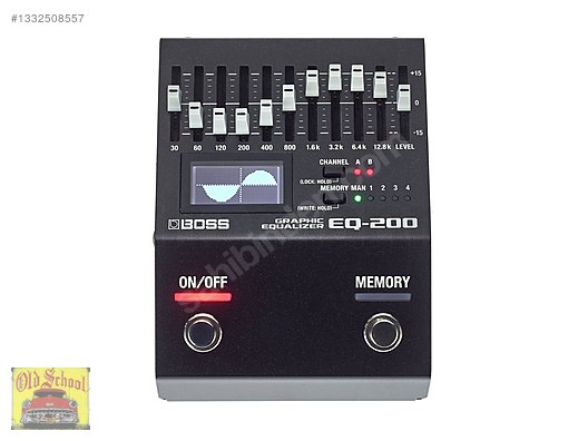 Boss EQ-200 Equalizer EQ Ekolayzer * İstanbul Ankara - Efekt