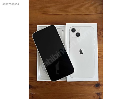 Apple / iPhone 13 / KUSURSUZ TEMIZ ORİJİNAL TR + 128 GB iPhone 13